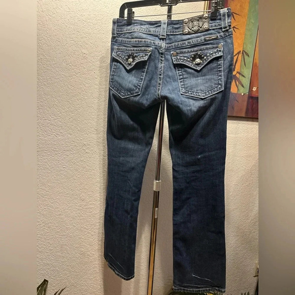 Miss Me distressed bootcut jeans size 29 - Picture 4 of 13